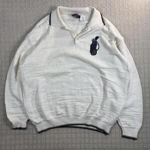 Northern Elements Golf Collared Sweater XL Boxy